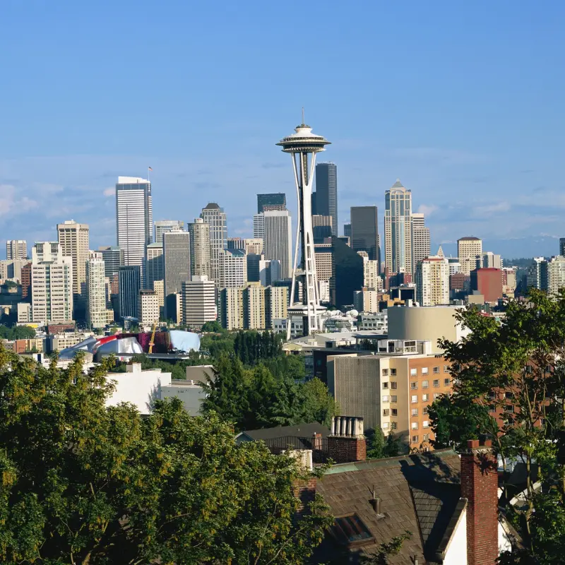 The Seattle skyline, complete with Space Needle